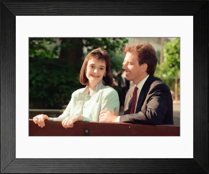 Framed Print : 1994 Labour Leadership Contest, news press conference to announce results Framed Print : 1994 Labour Leadership Contest, news press conference to announce results
