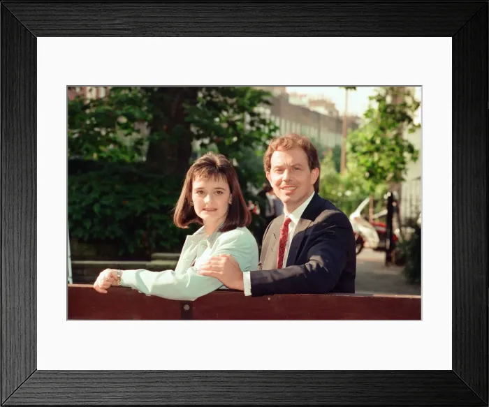 Framed Print : 1994 Labour Leadership Contest, news press conference to announce results Framed Print : 1994 Labour Leadership Contest, news press conference to announce results