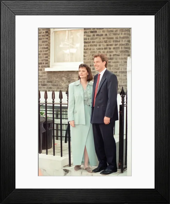 Framed Print : 1994 Labour Leadership Contest, news press conference to announce results Framed Print : 1994 Labour Leadership Contest, news press conference to announce results