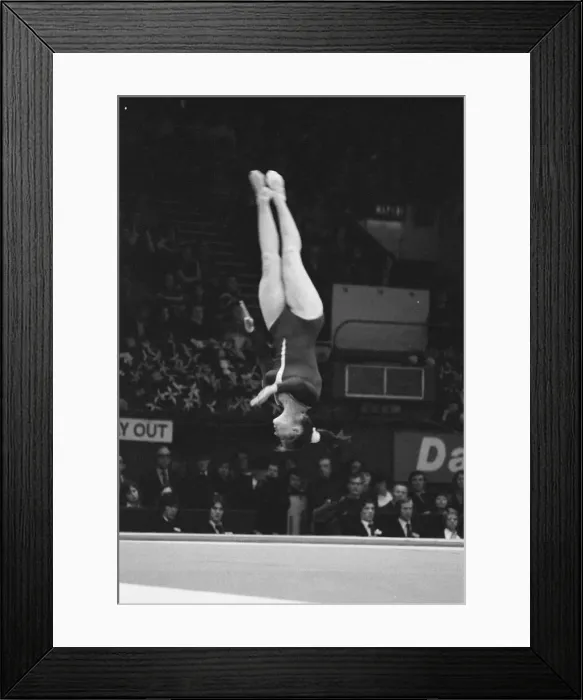 Framed Print : 1975 Champions All Gymnastics Tournament, presented by the British Amateur Gymnastics Framed Print : 1975 Champions All Gymnastics Tournament, presented by the British Amateur Gymnastics