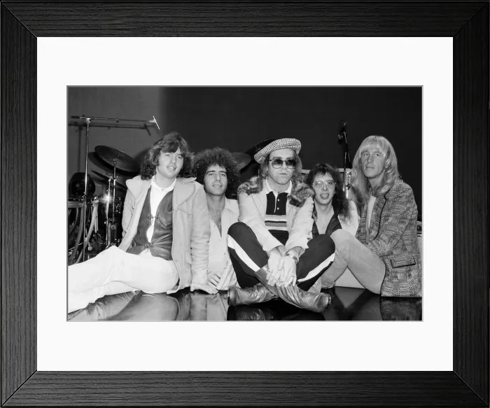 Framed Print : Elton John rehearsing and putting together his show which will open at the Wembley Empire Framed Print : Elton John rehearsing and putting together his show which will open at the Wembley Empire