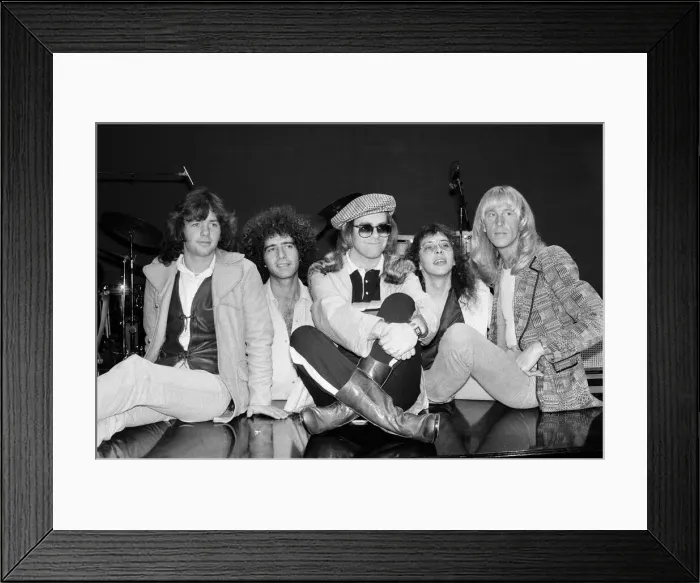 Framed Print : Elton John rehearsing and putting together his show which will open at the Wembley Empire Framed Print : Elton John rehearsing and putting together his show which will open at the Wembley Empire