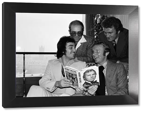 The launch of Bobby Moores book 'Bobby Moore'