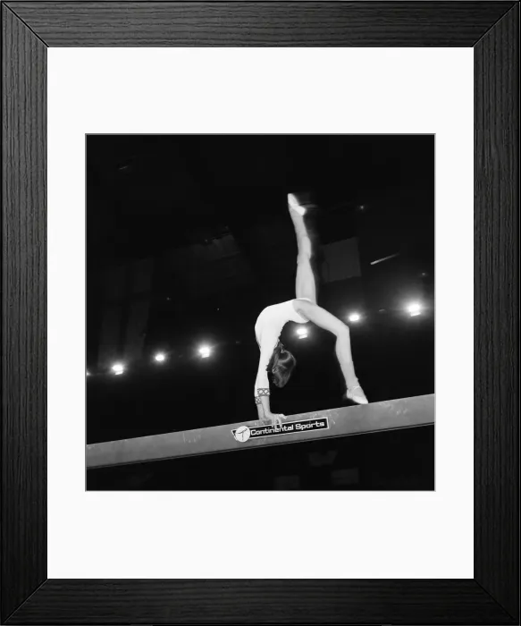 Framed Print : 1975 Champions All Gymnastics Tournament, presented by the British Amateur Gymnastics Framed Print : 1975 Champions All Gymnastics Tournament, presented by the British Amateur Gymnastics