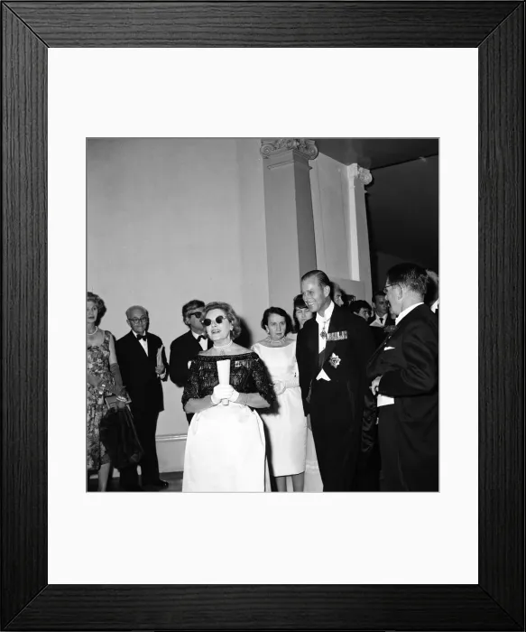 Framed Print : The Duke of Edinburgh attends a reception at the Tate Gallery, London Framed Print : The Duke of Edinburgh attends a reception at the Tate Gallery, London