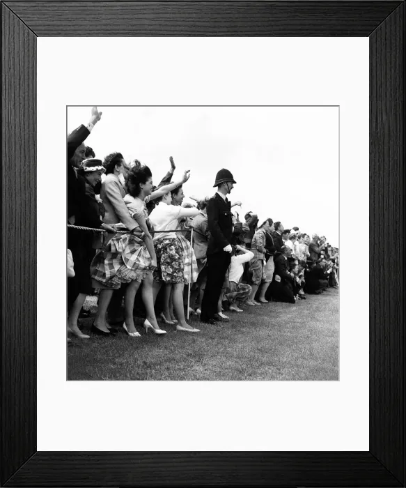 Framed Print : Prince Philip, Duke of Edinburgh visits Durham Technical College. 6th July 1960