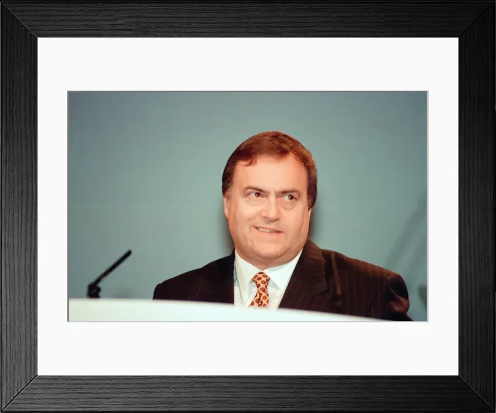 Framed Print : 1994 Labour Leadership Contest, news press conference to announce results Framed Print : 1994 Labour Leadership Contest, news press conference to announce results