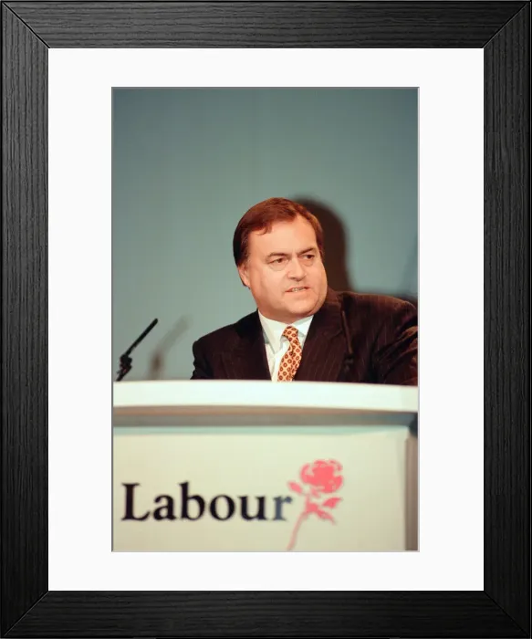 Framed Print : 1994 Labour Leadership Contest, news press conference to announce results Framed Print : 1994 Labour Leadership Contest, news press conference to announce results