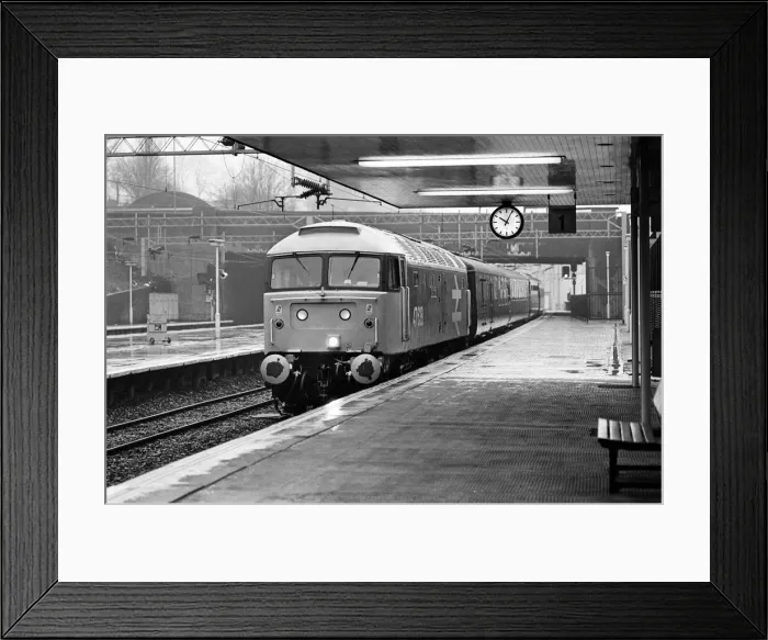 Framed Print : Prince Philip, Duke of Edinburgh arrives at Coventry Station. 6th March 1987 Framed Print : Prince Philip, Duke of Edinburgh arrives at Coventry Station. 6th March 1987