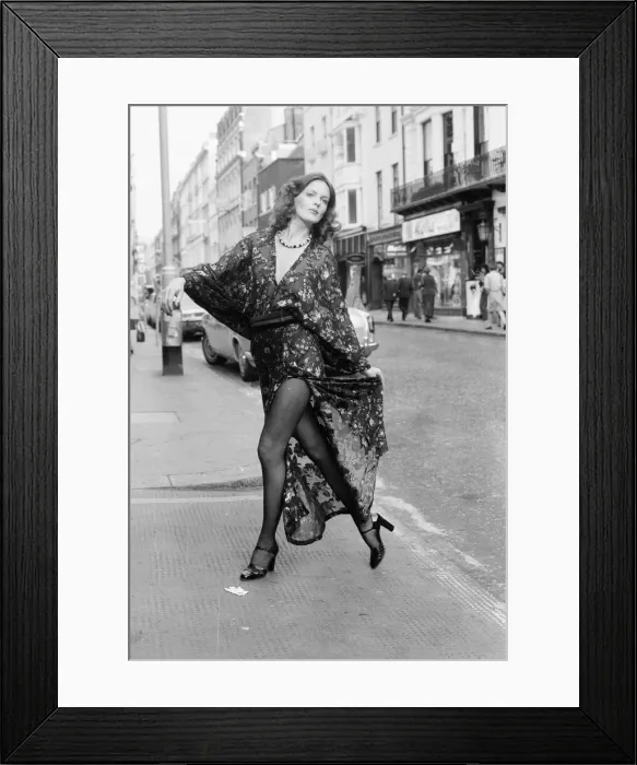 Framed Print : Franka Fashions, Autumn Winter Collection, Tuesday 23rd September 1975 Framed Print : Franka Fashions, Autumn Winter Collection, Tuesday 23rd September 1975