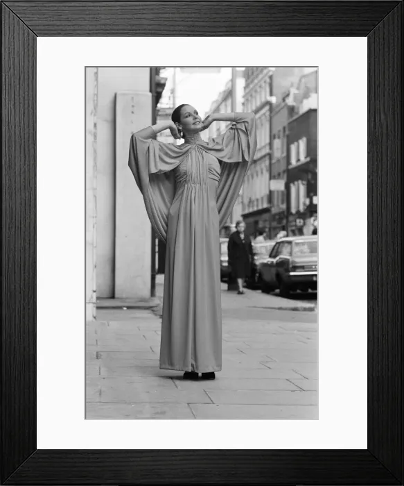 Framed Print : Franka Fashions, Autumn Winter Collection, Tuesday 23rd September 1975 Framed Print : Franka Fashions, Autumn Winter Collection, Tuesday 23rd September 1975