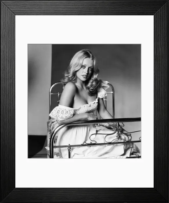 Framed Print : Cathy Downes, Model, Friday 29th August 1975