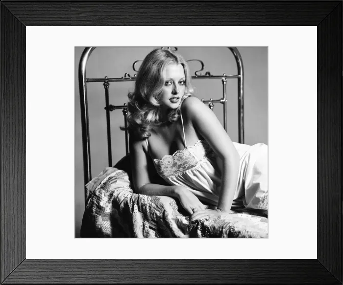 Framed Print : Cathy Downes, Model, Friday 29th August 1975