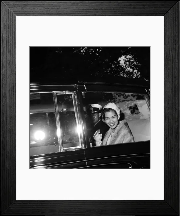 Framed Print : The state visit to England by the King and Queen of Thailand Framed Print : The state visit to England by the King and Queen of Thailand