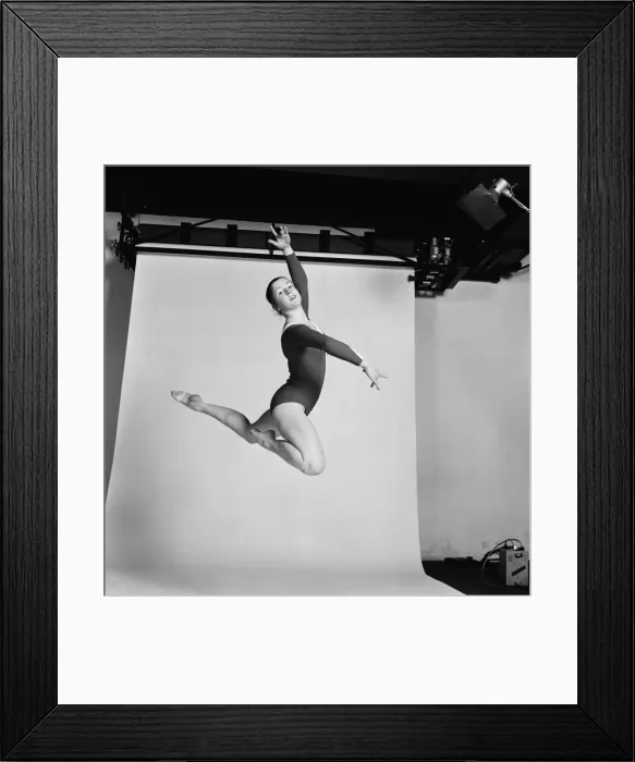 Framed Print : Avril Lennox, British Gymnast, who won the Daily Mirror Champions Cup in January Framed Print : Avril Lennox, British Gymnast, who won the Daily Mirror Champions Cup in January