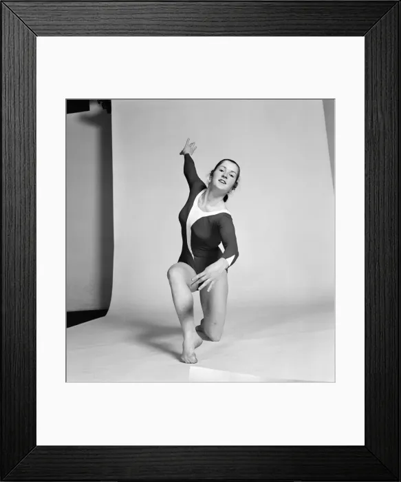 Framed Print : Avril Lennox, British Gymnast, who won the Daily Mirror Champions Cup in January Framed Print : Avril Lennox, British Gymnast, who won the Daily Mirror Champions Cup in January