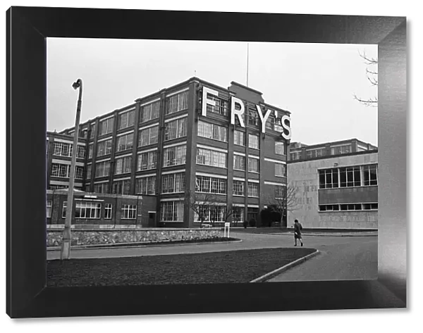 The Frys Chocolate factory at Keynsham 1st March 1967