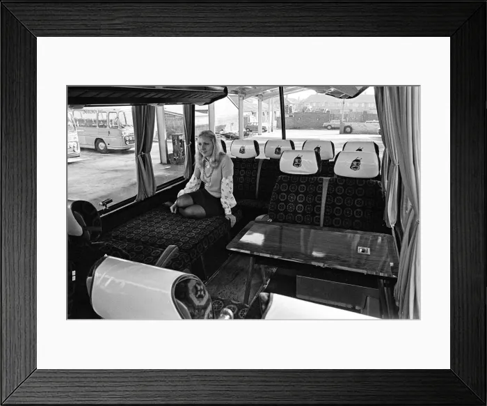 Framed Print : Middlesbrough F. Cs new coach. 1973