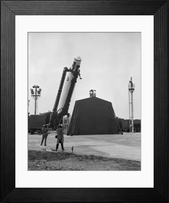 Framed Print : Press Visit to R. A. F. Feltwell - Thor Ballistic Missile Base Framed Print : Press Visit to R. A. F. Feltwell - Thor Ballistic Missile Base