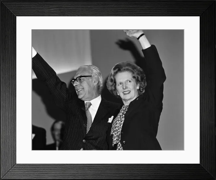 Framed Print : Prime Minister Margaret Thatcher speaks at the Conservative Party Conference, Brighton Framed Print : Prime Minister Margaret Thatcher speaks at the Conservative Party Conference, Brighton