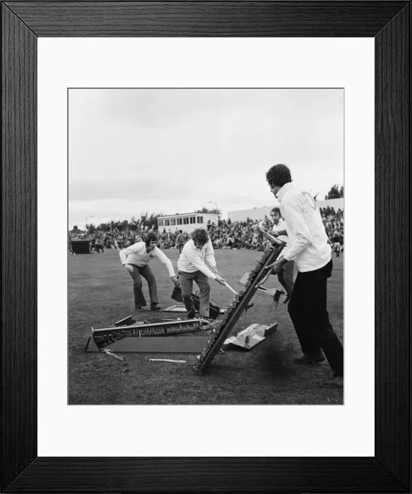 Framed Print : Its a Knockout! is a British game show first broadcast in 1966
