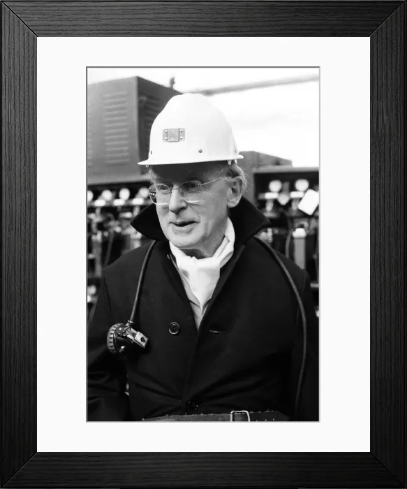 Framed Print : The Archbishop of Canterbury Donald Coggan visits Betteshanger Colliery, Kent Framed Print : The Archbishop of Canterbury Donald Coggan visits Betteshanger Colliery, Kent