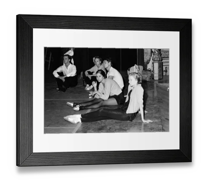 Framed Print : The New York City Ballet Company will be appearing at the Royal Opera House