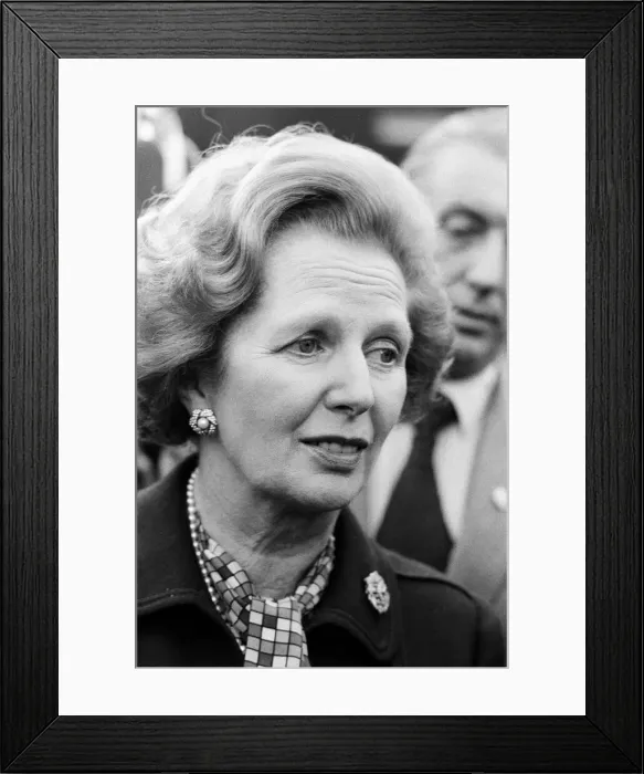 Framed Print : Prime Minister Margaret Thatcher at the Conservative Party Conference, Brighton Framed Print : Prime Minister Margaret Thatcher at the Conservative Party Conference, Brighton