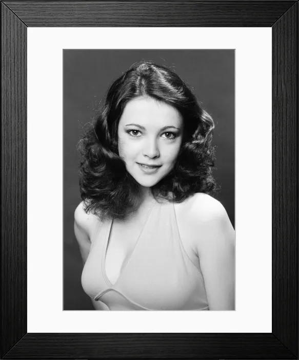 Framed Print : Emma Samms, British actress, aged 18 years old, she will be playing the role of Princess Framed Print : Emma Samms, British actress, aged 18 years old, she will be playing the role of Princess