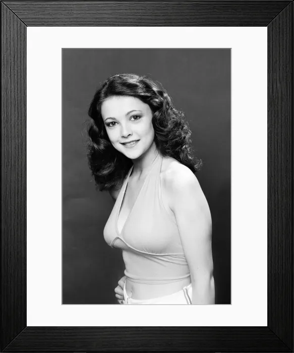 Framed Print : Emma Samms, British actress, aged 18 years old, she will be playing the role of Princess