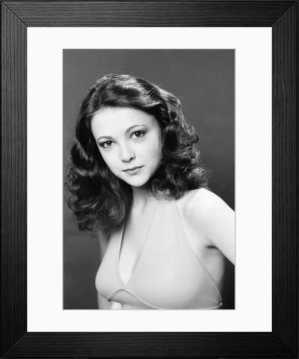 Framed Print : Emma Samms, British actress, aged 18 years old, she will be playing the role of Princess Framed Print : Emma Samms, British actress, aged 18 years old, she will be playing the role of Princess