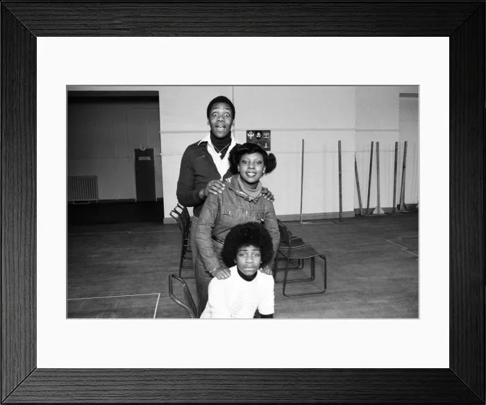Framed Print : Weekend Television new series The Fosters'rehearsals