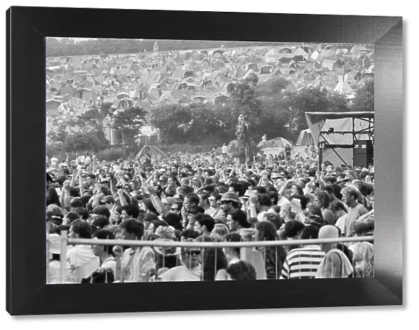 Glastonbury Festival, Pilton, Somerset. Picture shows scenes from the 1992