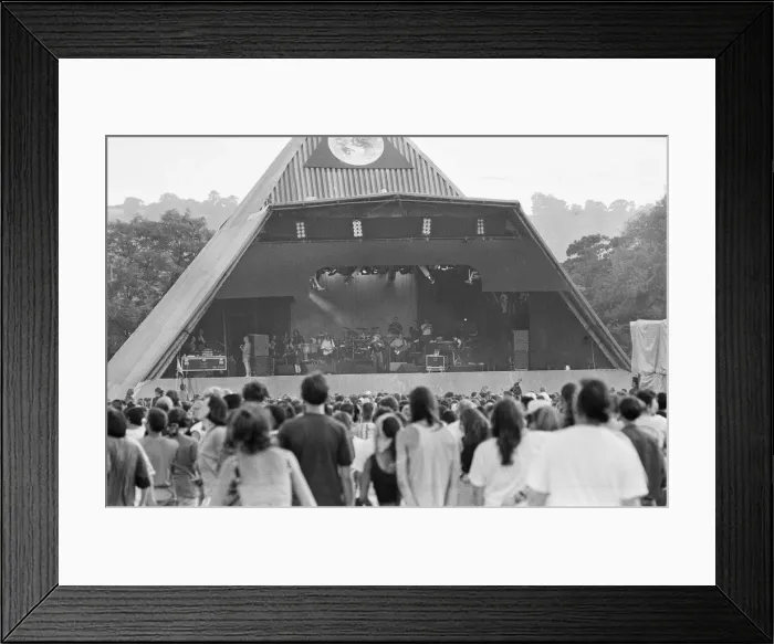 Framed Print : Glastonbury Festival, Pilton, Somerset. Picture shows scenes from the 1992 Framed Print : Glastonbury Festival, Pilton, Somerset. Picture shows scenes from the 1992