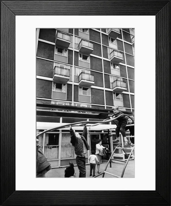 Framed Print : Children of the Nursery school at Haviland House, St Judes Framed Print : Children of the Nursery school at Haviland House, St Judes