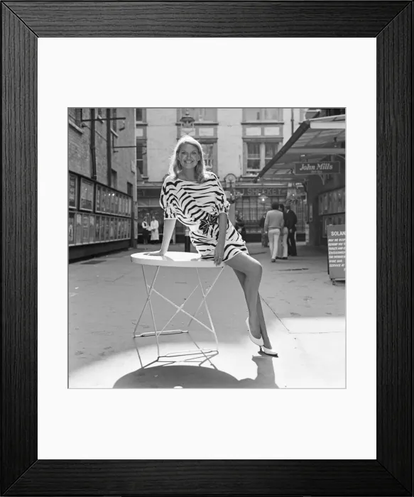 Framed Print : Anneka Rice, Television presenter in 1986. Picture taken before the official Framed Print : Anneka Rice, Television presenter in 1986. Picture taken before the official