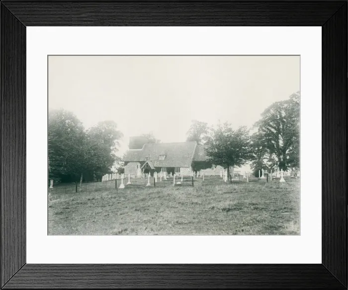 Framed Print : Florence Nightingale burial place. Picture shows the Nightingale family burial