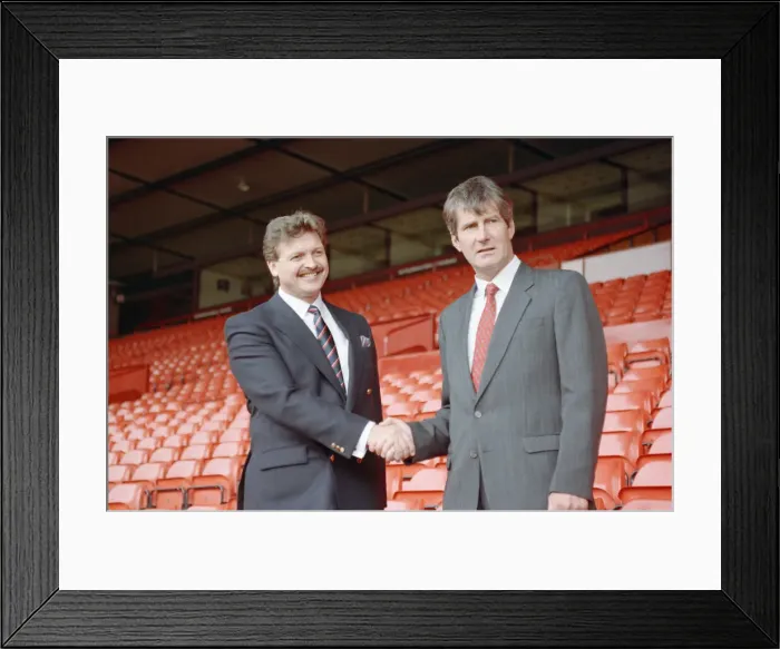 Framed Print : Michael Knighton first came to the attention of the public in August 1989