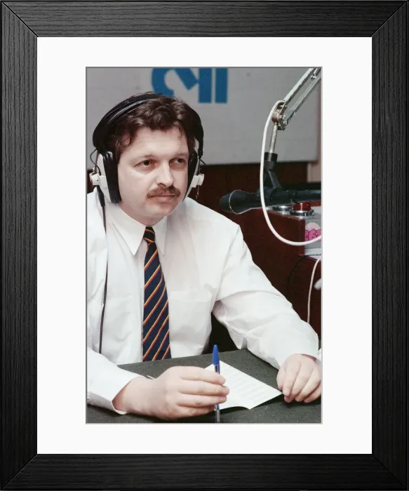 Framed Print : Michael Knighton first came to the attention of the public in August 1989 Framed Print : Michael Knighton first came to the attention of the public in August 1989