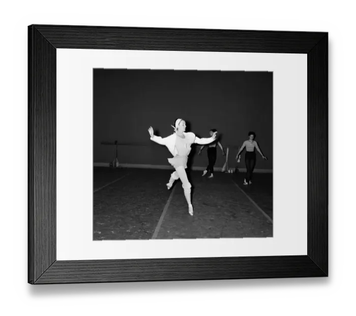 Framed Print : The New York City Ballet Company will be appearing at the Royal Opera House