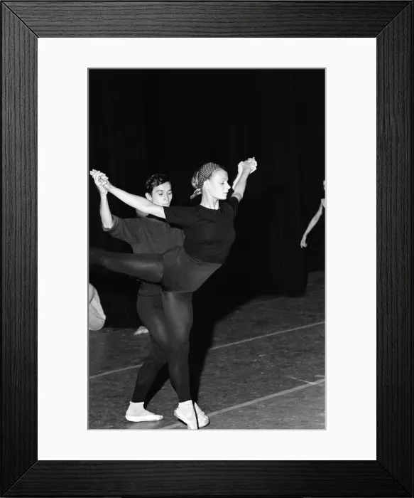 Framed Print : The New York City Ballet Company will be appearing at the Royal Opera House