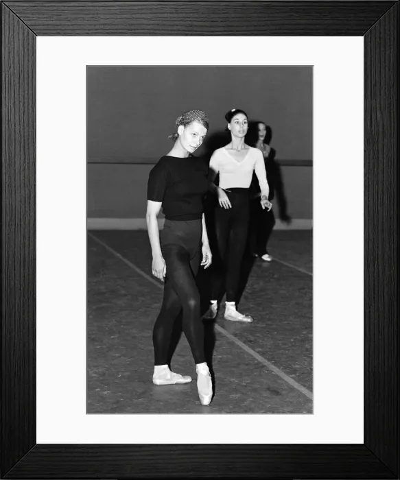 Framed Print : The New York City Ballet Company will be appearing at the Royal Opera House