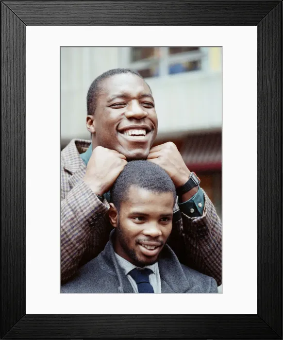 Framed Print : Duke McKenzie, MBE, born 5 May 1963 is a British former professional boxer who competed