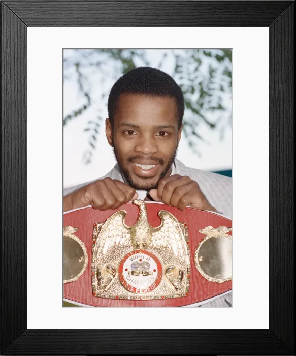 Framed Print : Duke McKenzie, MBE, born 5 May 1963 is a British former professional boxer who competed