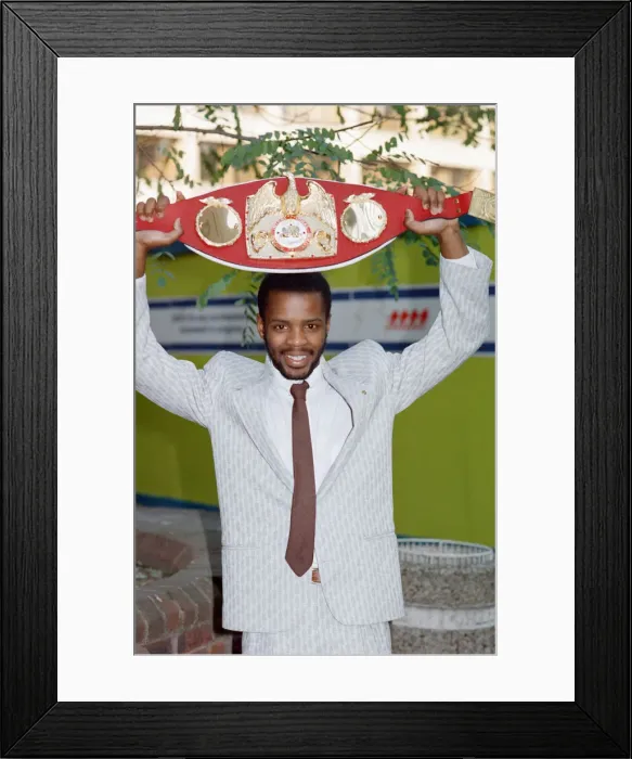 Framed Print : Duke McKenzie, MBE, born 5 May 1963 is a British former professional boxer who competed