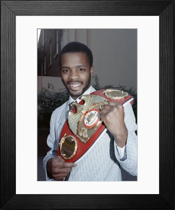 Framed Print : Duke McKenzie, MBE, born 5 May 1963 is a British former professional boxer who competed