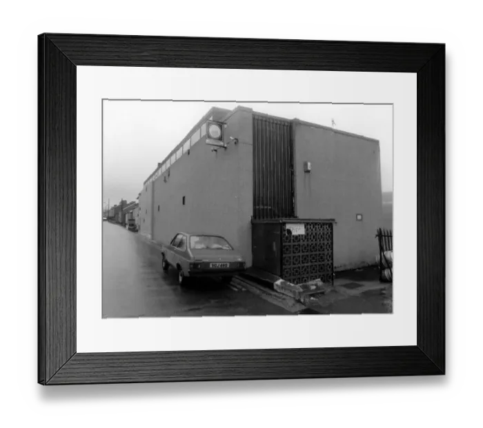 Framed Print : Treforest Non-Political Club in Wood Road, Treforest, where a young Tom Jones performed