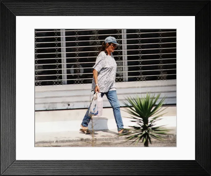 Framed Print : Iris Connolly ex wife of comedian Billy Connolly 1997