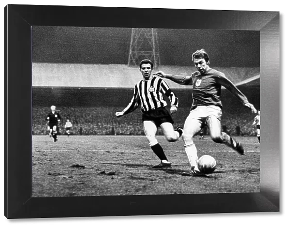 Newcastle United v Anderlecht, Inter Cities Fairs Cup, 4th round 2nd leg