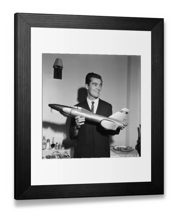 Framed Print : Craig Breedlove is an American professional race car driver Framed Print : Craig Breedlove is an American professional race car driver